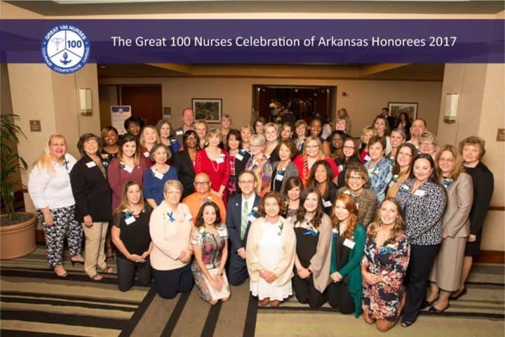 100 best nurses in Arkansas